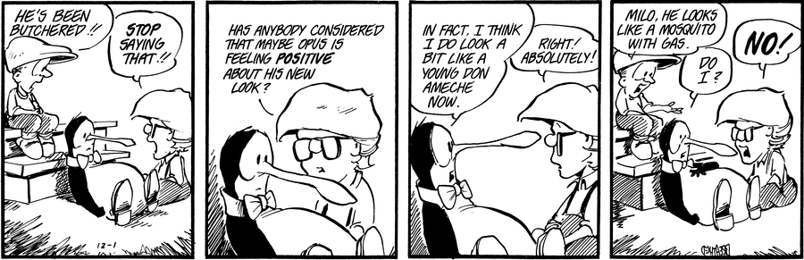Bloom County by Berkeley Breathed on Mon, 31 Mar 2025
