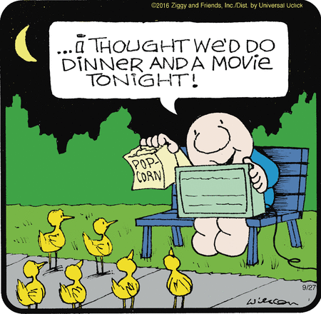 Ziggy Comic Strip for September 27, 2016 