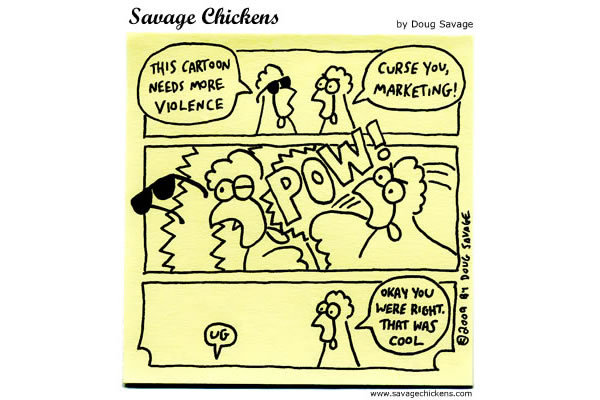 Savage Chickens Comic Strip for May 29, 2013 