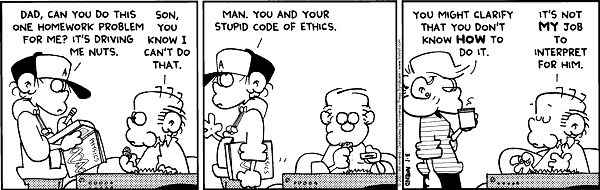 FoxTrot Comic Strip for March 01, 2001 