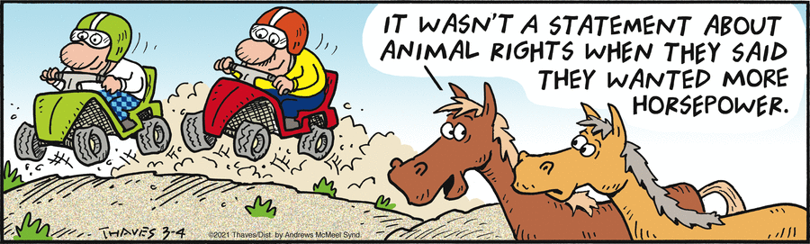 Frank and Ernest Comic Strip for March 04, 2021 