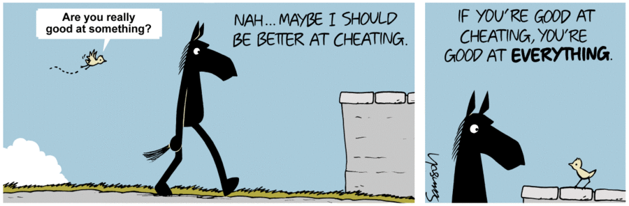Dark Side of the Horse Comic Strip for March 12, 2019 