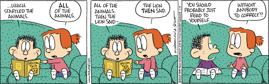 Baby Blues Comic Strip for January 15, 2008 
