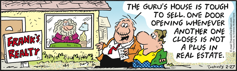 Frank and Ernest Comic Strip for February 27, 2019 