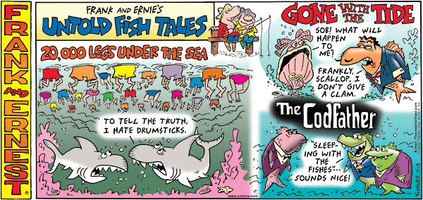 Frank and Ernest Comic Strip for July 13, 2008 
