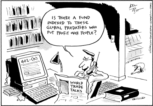 Joel Pett Comic Strip for December 02, 1999 