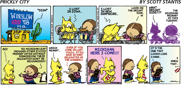 Prickly City Comic Strip for January 13, 2008 