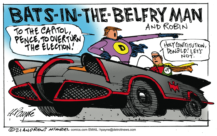 Henry Payne Comic Strip for January 16, 2021 