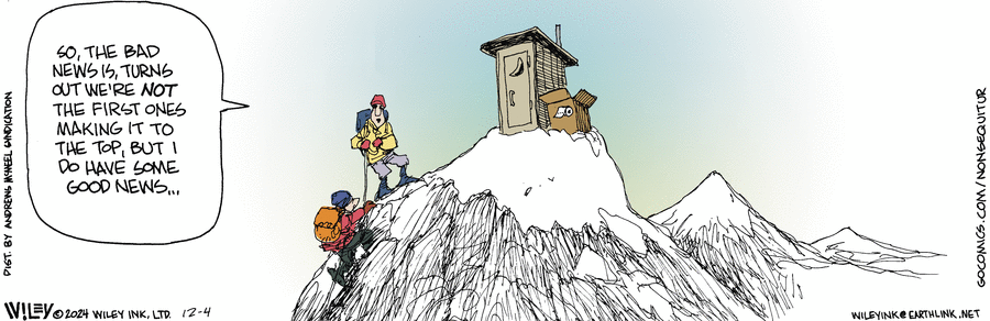 Non Sequitur Comic Strip for December 04, 2024 