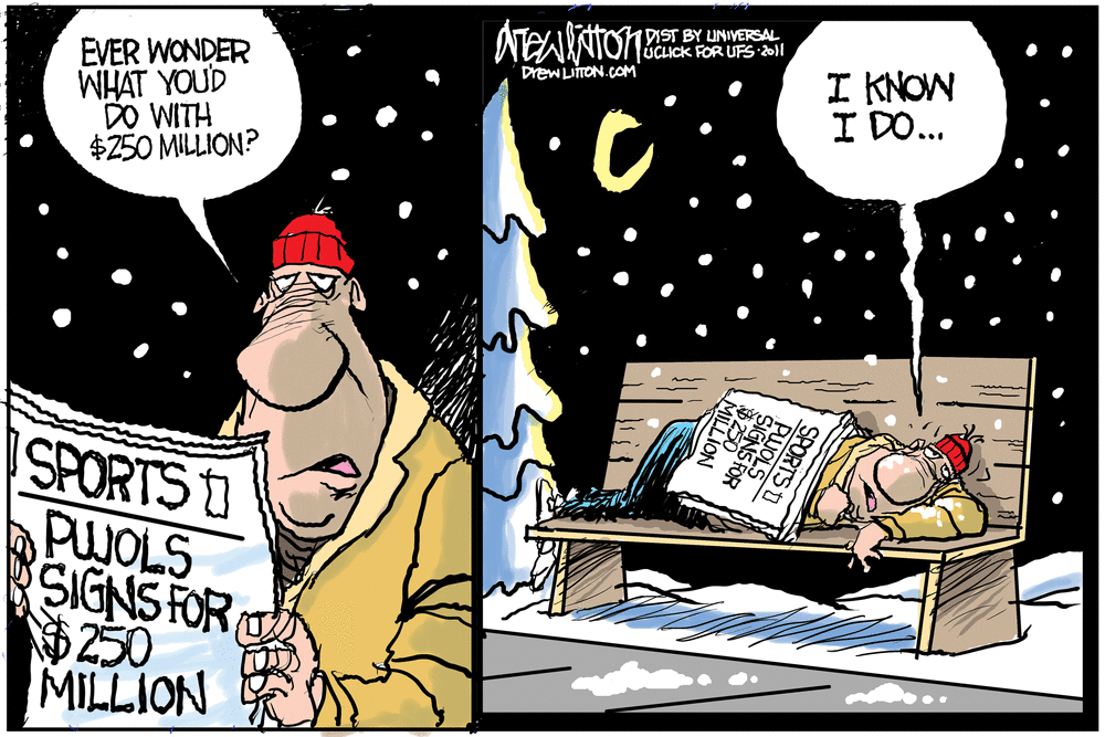 Win, Lose, Drew Comic Strip for December 12, 2011 