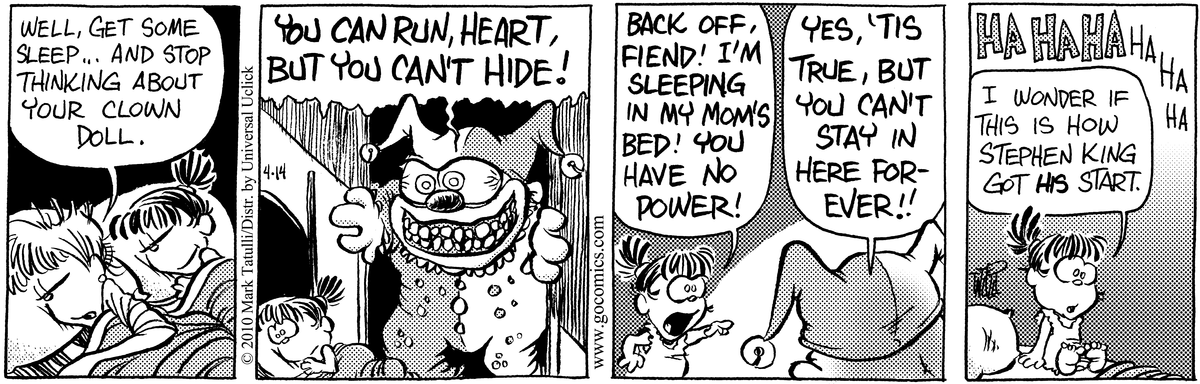 Heart of the City Comic Strip for April 14, 2010 