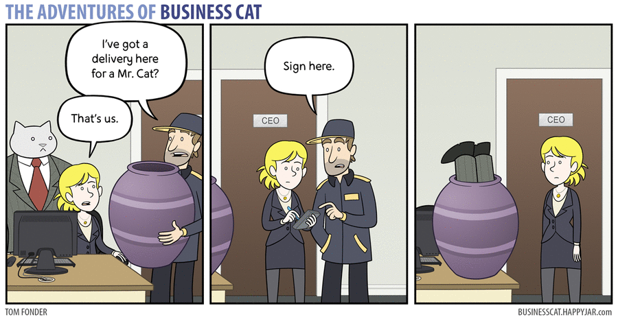 The Adventures of Business Cat Comic Strip for June 20, 2016 