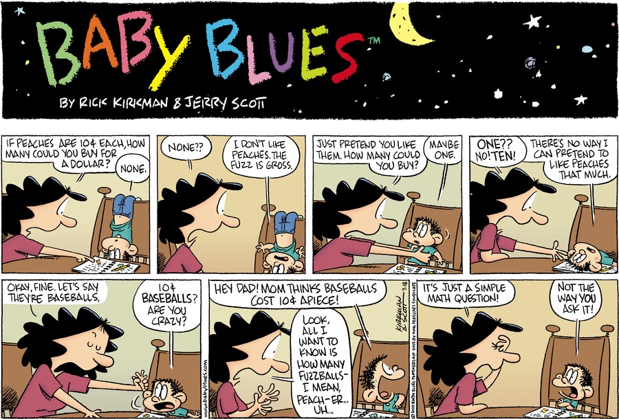 Baby Blues Comic Strip for July 18, 2010 