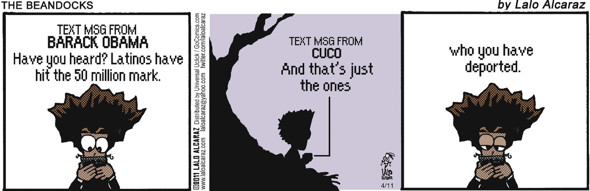 La Cucaracha Comic Strip for April 11, 2011 