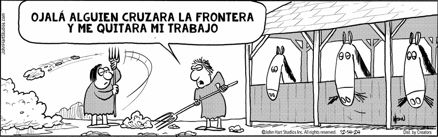 The Wizard of Id - Spanish Comic Strip for December 14, 2024 