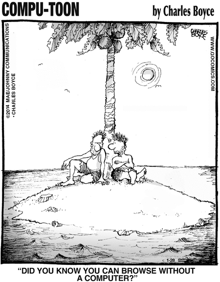 Compu-toon Comic Strip for January 28, 2014 