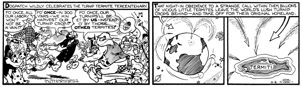 Li'l Abner Comic Strip for December 14, 2020 