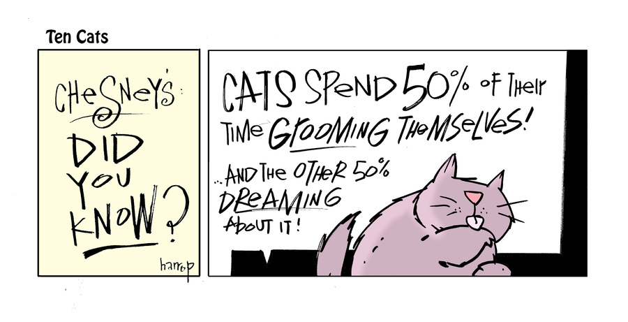 Ten Cats Comic Strip for February 13, 2025 