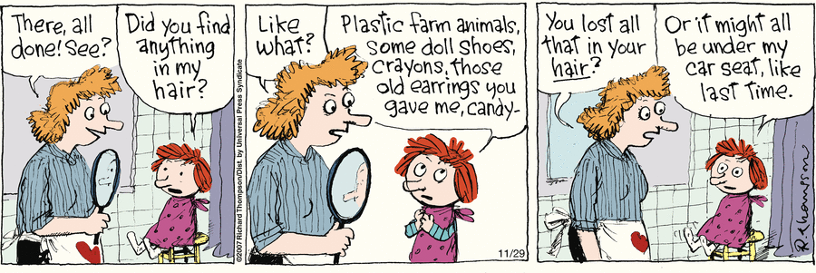 Cul de Sac Comic Strip for November 29, 2007 