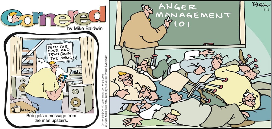 Cornered Comic Strip for April 17, 2005 