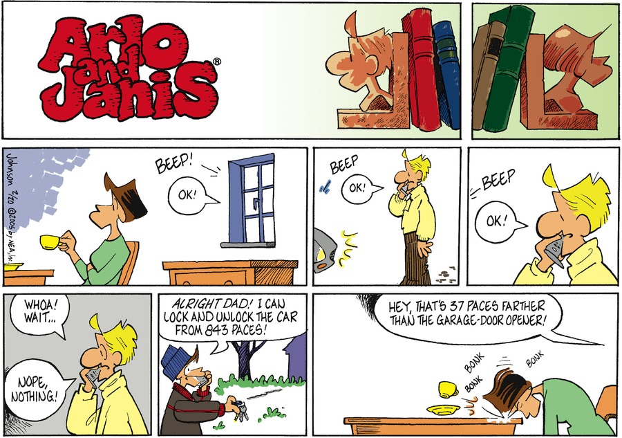 Arlo and Janis Comic Strip for February 20, 2005 