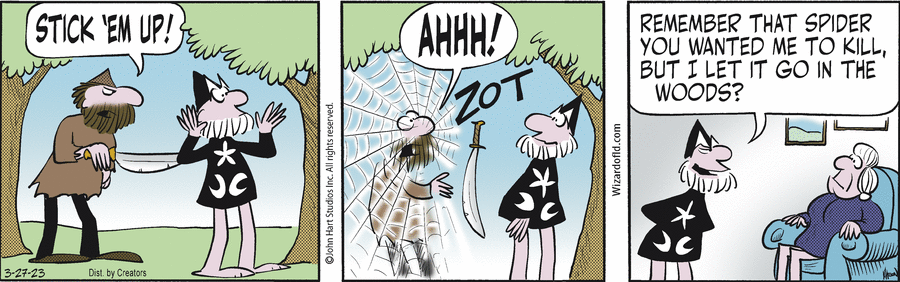 Wizard of Id Comic Strip for March 27, 2023 