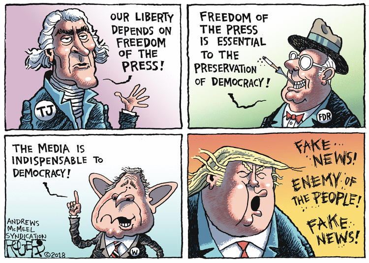Rob Rogers Comic Strip for October 19, 2018 