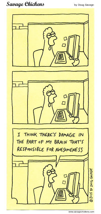 Savage Chickens Comic Strip for March 05, 2019 