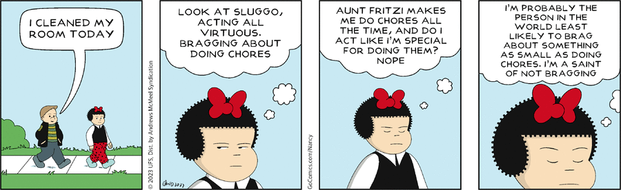 Nancy Comic Strip for October 20, 2023 