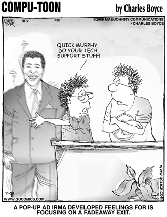 Compu-toon Comic Strip for November 24, 2008 