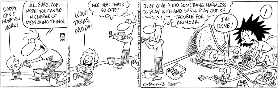 Baby Blues Comic Strip for September 13, 1996 