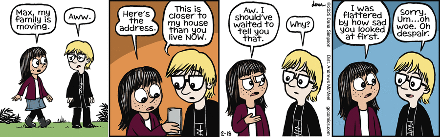 Phoebe and Her Unicorn Comic Strip for February 18, 2025 
