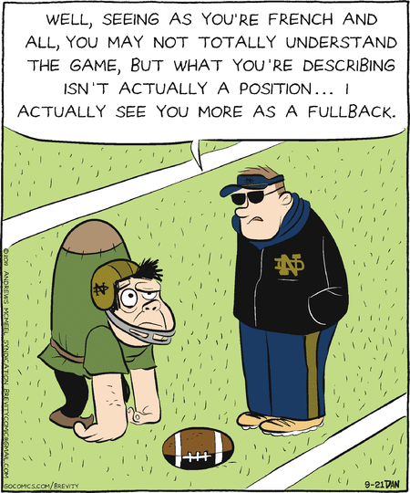 Brevity Comic Strip for September 21, 2019 