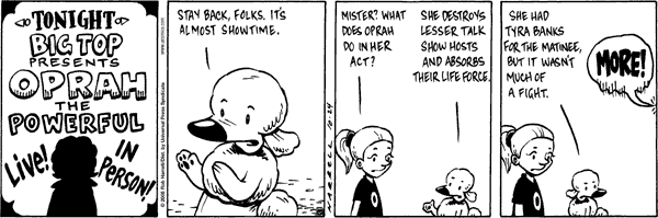 Big Top Comic Strip for October 24, 2005 