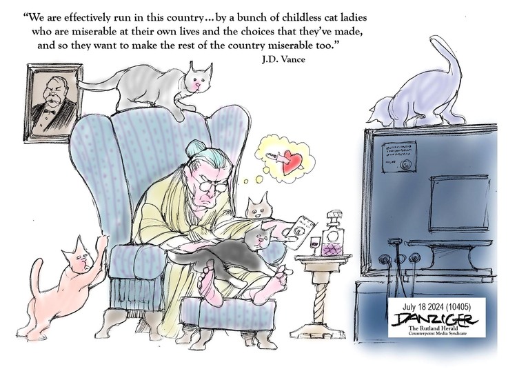 Jeff Danziger Comic Strip for July 18, 2024 