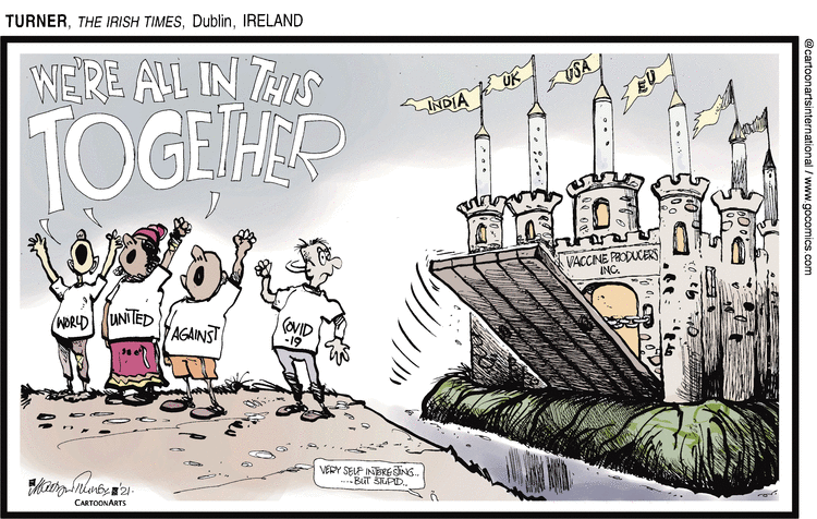 Views of the World Comic Strip for April 03, 2021 