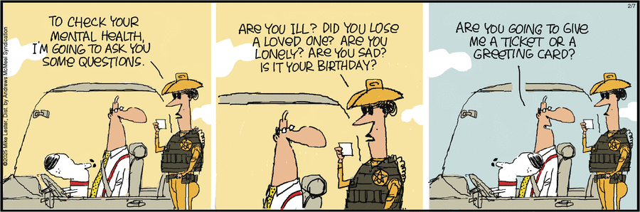 Mike du Jour Comic Strip for February 07, 2025 