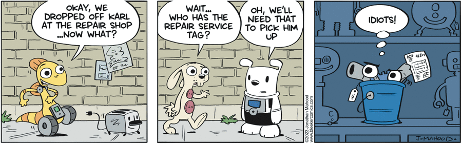 Bleeker: The Rechargeable Dog Comic Strip for March 27, 2023 