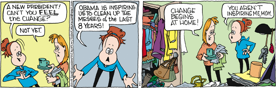 Family Tree Comic Strip for January 25, 2025 