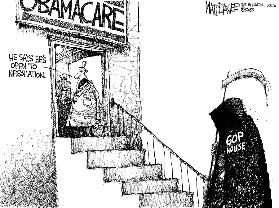 Matt Davies Comic Strip for October 05, 2013 