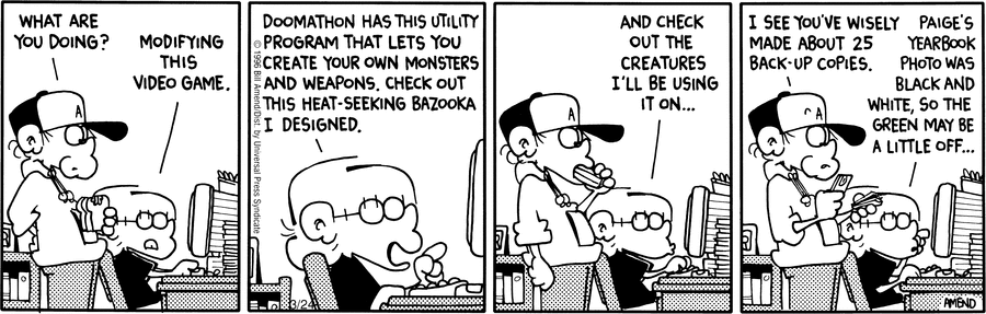 FoxTrot Classics Comic Strip for March 24, 2007 