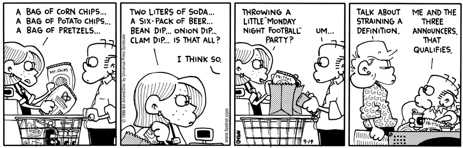 FoxTrot Classics Comic Strip for September 14, 2009 