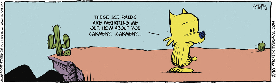 Prickly City Comic Strip for February 10, 2025 