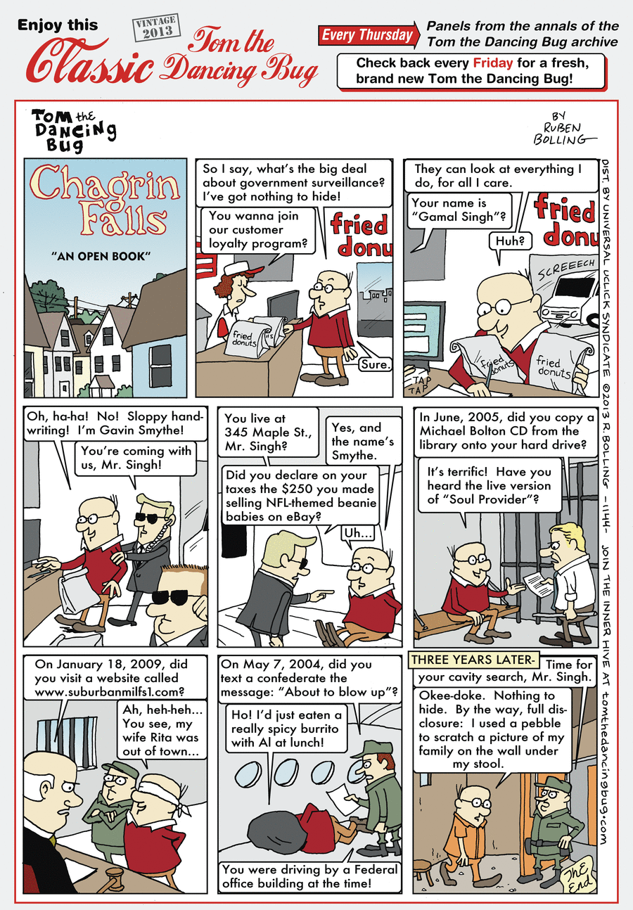 Tom the Dancing Bug Comic Strip for December 05, 2019 