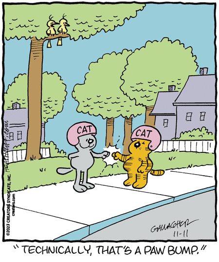 Heathcliff Comic Strip for November 11, 2023 