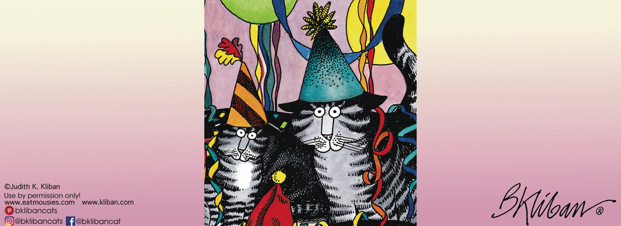 Kliban's Cats Comic Strip for December 31, 2024 