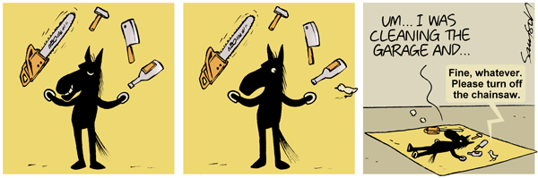 Dark Side of the Horse Comic Strip for September 17, 2010 