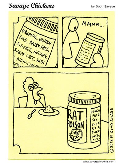 Savage Chickens Comic Strip for September 04, 2017 