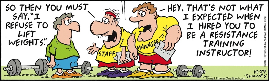 Frank and Ernest Comic Strip for October 29, 2018 