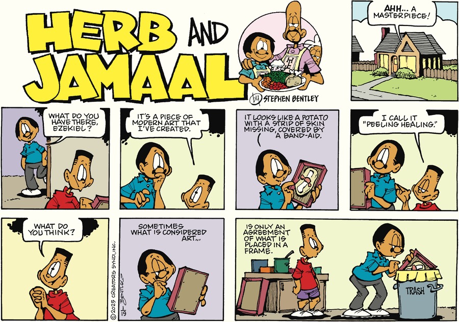 Herb and Jamaal Comic Strip for January 19, 2025 